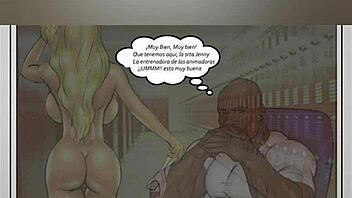 two hot blondes betting on big black cock