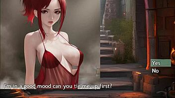 cherry's joi game brings redhead mistress humiliation  