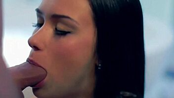 Beautiful Blonde Milf Gives Artistic Blowjob To Couple