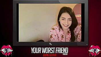 aria carson, is your worst friend going deeper with that blowjob?
