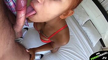 Slutty Asian wife rides hard and wild