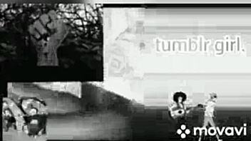 African American Teen Feels Deep Scratches On Her Ass