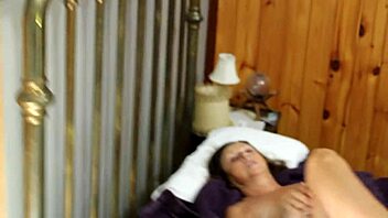 Milf fucked with legs wide for creampie finish. Check solo POV too - Candi Annie! 😍