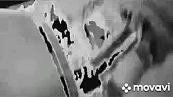 African American Teen Feels Deep Scratches On Her Ass