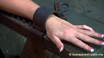 Bound Slut Submits To Stud's Demands, Sucking His Cock In Hardcore Bondage!