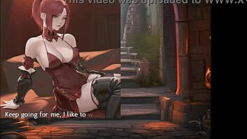 Cherry's humiliating experience with Joi game