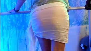 Steffi, the hotwife, dances with her watercolor pussy in solo play. Her redhead charm rips through homemade clips!