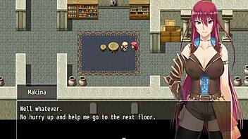 Fallen Makina's Creampie Blowjob Game Begins