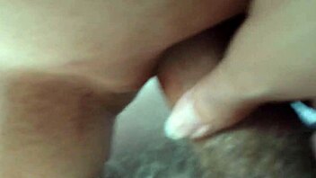Wife Fucking My Cock With Her Shaved Pussy Creampie