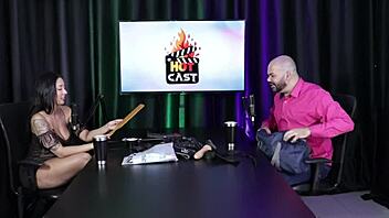 Paulo Avelar Likes Fetish Hitting But Not To Hurt, Listening To Jerk Off In Sheer Red Lingerie!