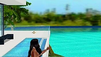 Getting frisky with rough ass fucking at greystone mansion!