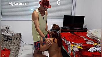 Mulata Mascarada Rides and Sucks in Intense Session