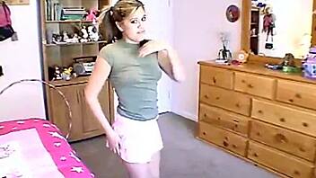 Solo Teen 18+ Topanga Teases with a Sizzling STRIPTEASE!