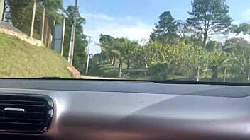 Bodybuilder's Huge Ass and Tits in Deepthroat, or Is It Farting?