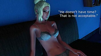 this stepdaughter gets rough anal and facial in the threesome part 1.