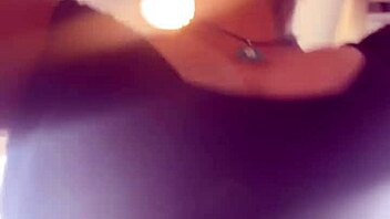 Blonde Sweats at Gym and Flashes Big Tits