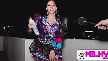 I'm Your Bitch, Watch This Dancing Milf Caught in Public