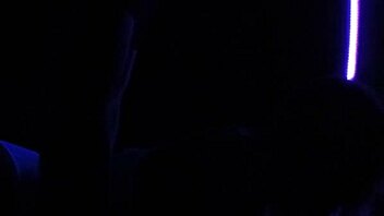 I had blacklight sex with carrie b, her small tits glowing.