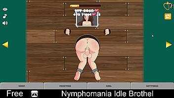 nymphomania idle brothel in anime parody style