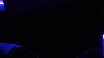 I had blacklight sex with carrie b, her small tits glowing.