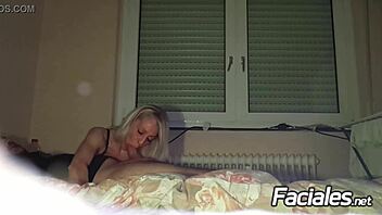 Yelena Vera slams hard with partner for intense facial cumshot. Raw action leaves her dripping with satisfaction.