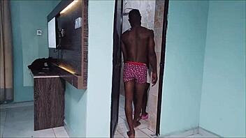 My step cousin and step sister go gaga as I suck her deeply.