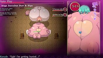 mage kanade crushed by gigantic bust