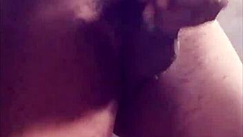 that big black cock keeps cumming twice, spitting on her wet pussy while she masturbates and slaps it