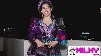 I'm Your Bitch, Watch This Dancing Milf Caught in Public