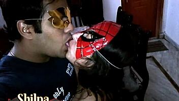 Raw and intense Indian couple engages in deepthroat, rough sex, and orgasm