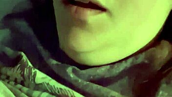 the wife with big tits kisses her lover passionately while cheating on her husband