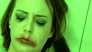 Is the cum drenched anal slut spit roasted?