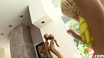 Horny blonde emily kae creampied roughly