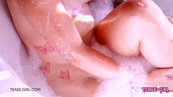 Sofa setting for a steamy anal encounter with a stunning blonde