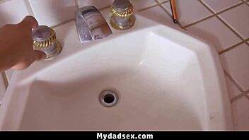 My shy stepdaughter learns hardcore fucking from stepdad at MyDadSex... so wild! 😈