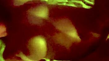 Man, banging my big-tits wife hard in the sauna!