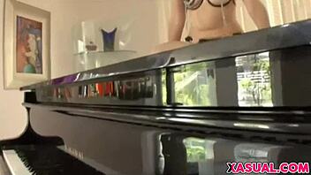 All Natural Brunette Audrey Elson in High Definition Scene