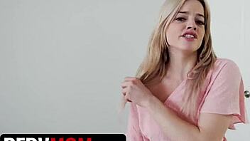 Stepmom's oral and vaginal pleasure boost young man's self-esteem