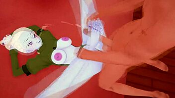 this dragon ball clip features vados in a footjob and feet licking scene