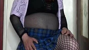 Homemade Bisexual Scene: Why Hate Me as a Sissy Crossdresser When You Can Fuck Me Instead?