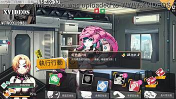 Ai rides big cock cowgirl, tits bouncing, ends with creampie.