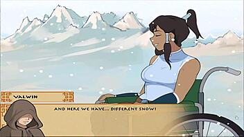 Sexy massage in Four Elements Trainer hentai game