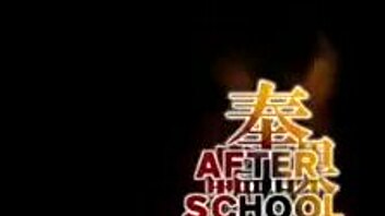 omg, blue-haired teen with huge boobs gangbanged so hardd...