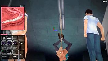 OMG, remaja 18+ berambut biru tetek besar dikongkek ramai begitu keras...