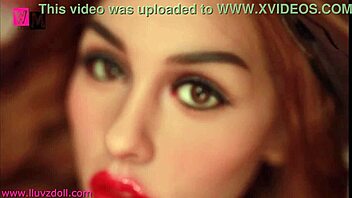 Look at this 155cm L-cup big tits doll, she's showing off her toys