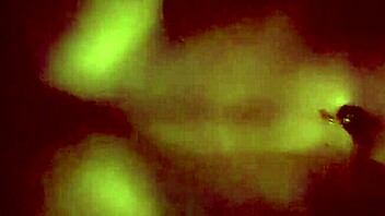 Man, banging my big-tits wife hard in the sauna!