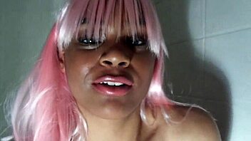 This black bitch faces racial humiliation in her first video.