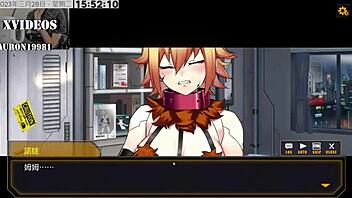 Ai rides big cock cowgirl, tits bouncing, ends with creampie.