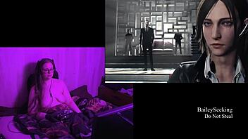 naked evil within 2 play through part 13 with big natural tits