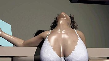 Deborah's big tits fucking scene!